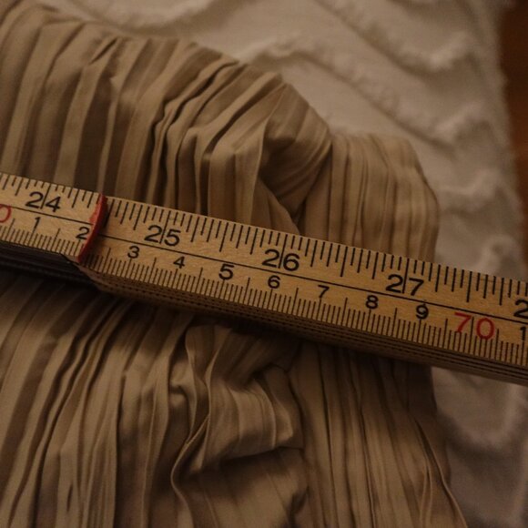 Daniel Lipszyc Paris Pleated Coat Made in France - Picture 13 of 15